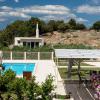 Komin, traditional dalmatian fireplace with depending kitchen and bathroom-view from the villa